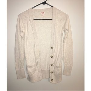 Beige Mossimo Supply Co Button Down Cardigan